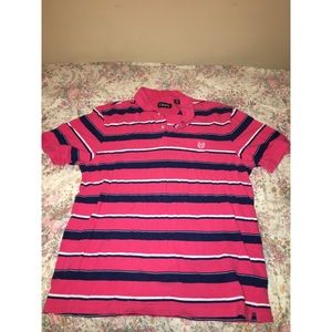 SOLD INDEPENDENTLY Striped Men’s Chaps polo 👕